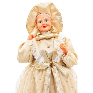 Mrs. Claus decorativ de Crăciun cu mișcare – 90 cm – Cod produs DE-730 - Img 2