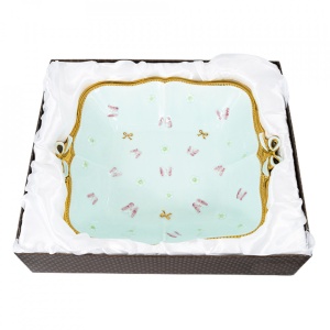 Platou decorativ din ceramica, VS-2039 - Img 2