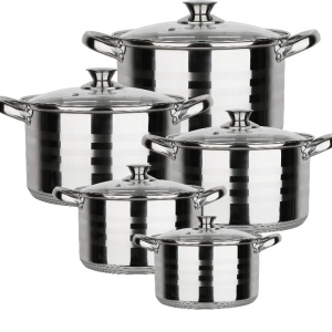 Set oale din Inox 10 piese BL-1424-10 BLAUMANN FOR YOUR HOME