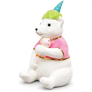 Urs multicolor – dimensiune: 35 × 37 × 68 cm, DE-451
