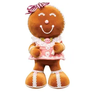 Decoratiune Craciun in forma de Gingerbread, din polistiren dimensiune: 26*24*42CM, DE-403