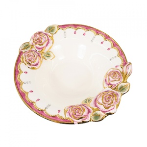 Fructiera decorativa din ceramica VS-2026 - Img 3