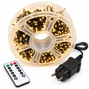 Instalație luminoasă LED tip artificii 50m/3000L – Lumina calda, OLD 444-CLD