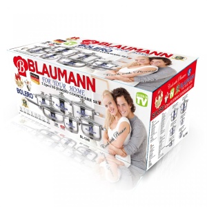 Set Oale din Inox 12 piese BL1240 BLAUMANN FOR YOUR HOME - Img 2