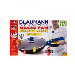 Tigaie universala Blaumann,cu interior antiaderent, diametru 26 cm, BL-2266-26R - Img 2