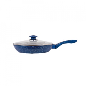 Tigaie universala Wellberg, cu interior antiaderent, diametru 26 cm, WB-2266-26B - Img 2