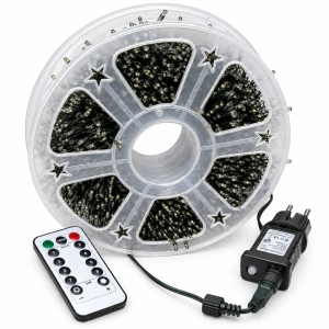 Instalație luminoasă LED tip artificii 100m/6000L – Lumina: alb cald OLD 443-CLD - Img 2
