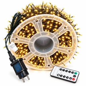 Instalație luminoasă LED tip artificii 50M 1500L – Lumina calda, OLD 445-CLD