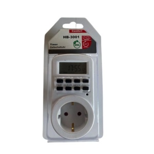 Priza economica digitala , 16A, max. 3500W, HB-3001 - Img 3