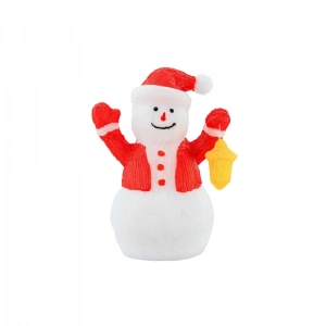 Decoratiune de exterior cu lumini, din acril, Om de Zapada, 96 led-uri lumina rece, 8 jocuri de lumini, HB-204-2023 - Img 2