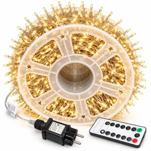 Instalație luminoasă LED tip artificii 100m/6000L – alb cald, OLD 440-CLD