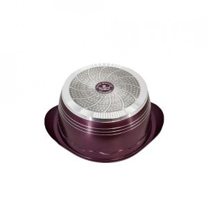 Cratita din Granit cu capac 32 cm , Rockland DT32-BR - Img 3