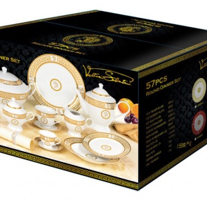 Serviciu de masa Vittorio Sabatini, 57 piese, 6 persoane, VS-9004 - Img 2