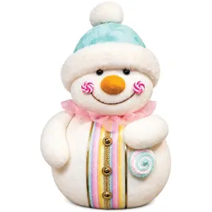 Om de zăpadă multicolor – dimensiune :31 × 25 × 50 cm, DE-449 - Img 2