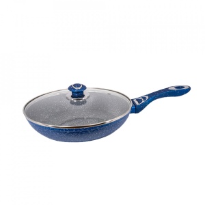 Tigaie universala Wellberg cu interior antiaderent, diametru 28 cm, WB-2266-28B