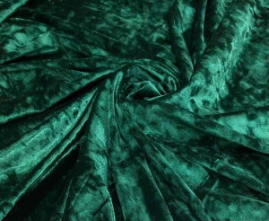Catifea elastica gheata verde