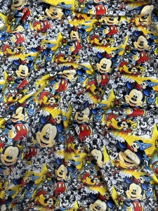 Catifea soft imprimata digital model Mickey Mouse