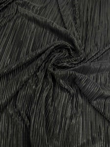 Lycra plisata neagra