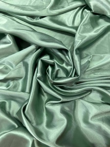 Satin elastic menta