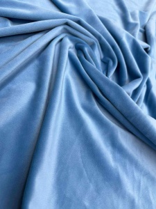 Catifea super soft blue