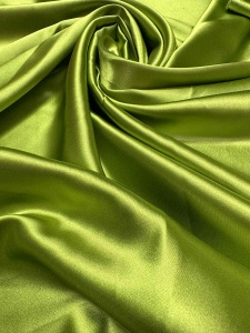 Satin elastic olive