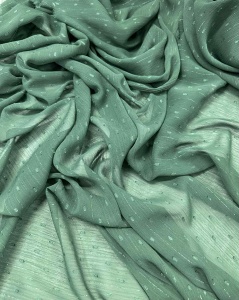 Voal fir lame verde