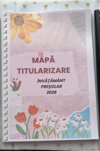 MAPĂ TITULARIZARE EDUCATOARE