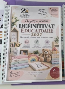 MAPĂ DEFINITIVAT INTEGRAL EDUCATOARE 2027