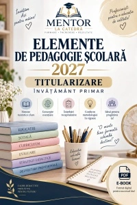 E-BOOK PEDAGOGIE ÎNVĂȚĂMÂNT PRIMAR 2027 PDF
