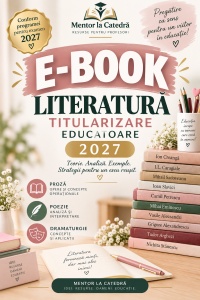 E-BOOK LITERATURĂ TITULARIZARE EDUCATOARE 2027 PDF