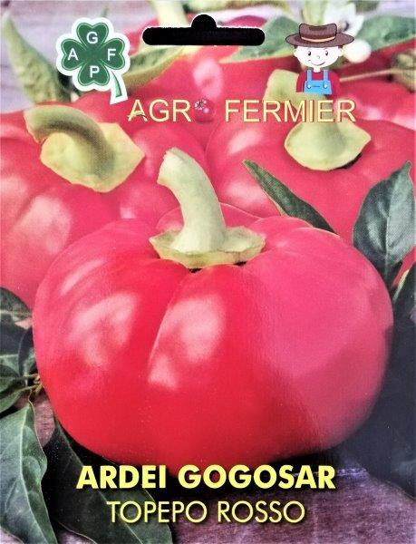 Seminte de ardei gogosar Topepo Rosso
