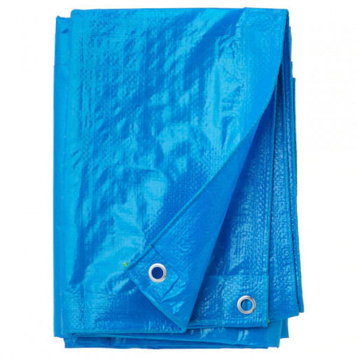 Prelata impermeabila cu inele, tratata UV, 3 m x 3 m