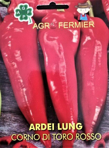 Seminte de ardei lung Corno di Toro Rosso