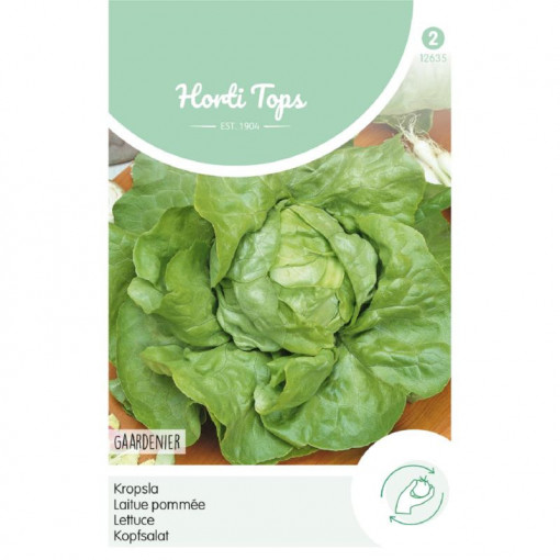 Seminte de salata verde Bon Jardinier, 3g, Horti Tops, Olanda