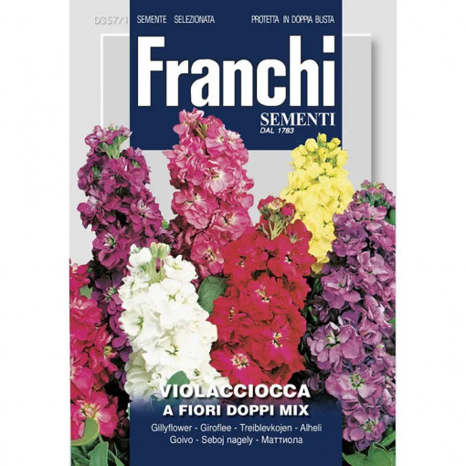 Seminte de Mixandra cu flori duble mix, 1g, Franchi