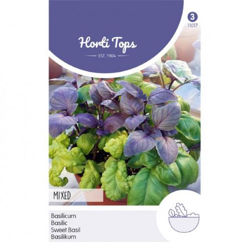 Seminte de busuioc dulce mix, 1,5g, Horti Tops, Olanda