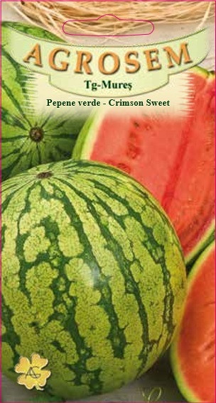 Seminte de pepene verde Crimson Sweet 2 grame