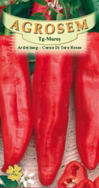 Seminte de ardei lung Corno di Toro Rosso 1 gram