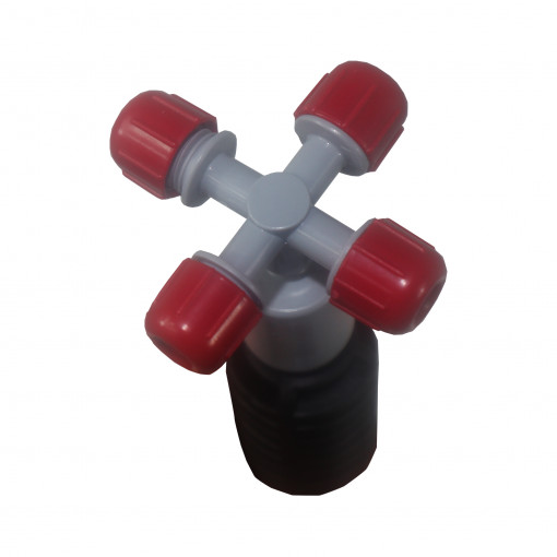 Kit mini aspersor cu 4 iesiri irigatii, 4bar (12l/h)