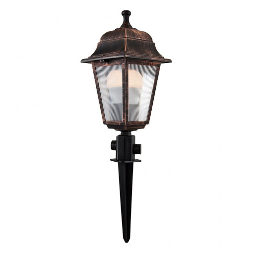 Lampa corp iluminat exterior, maro, E27, max. 100 W