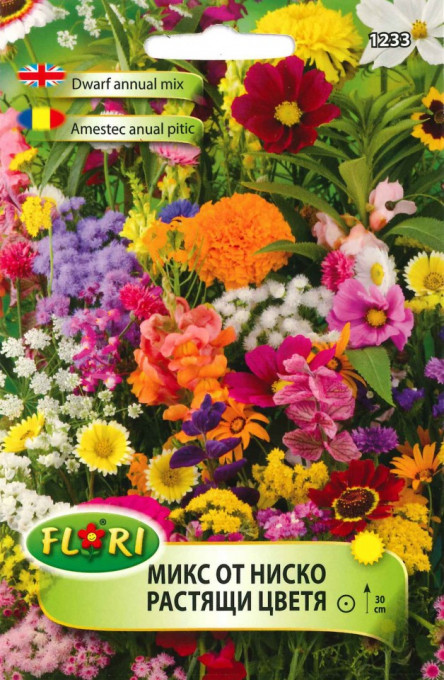 Seminte de flori anuale pitice mix, 500 seminte