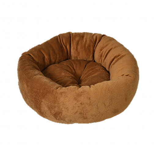 Patut catei si pisici Pufi maro 60 x 60 x 22