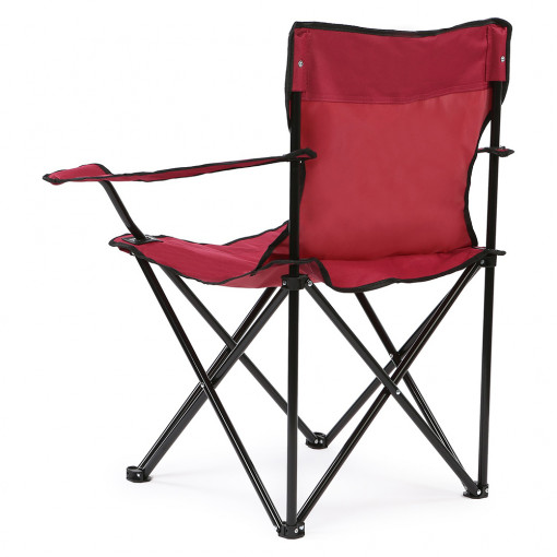 Scaun camping pliabil, Asos, rosu