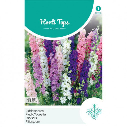 Seminte de Delphinium Consolida Giant mix, 1g, Horti Tops, Olanda
