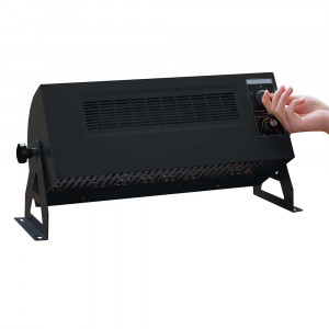 Aeroterma Heatbox 360, 3000 W, neagra
