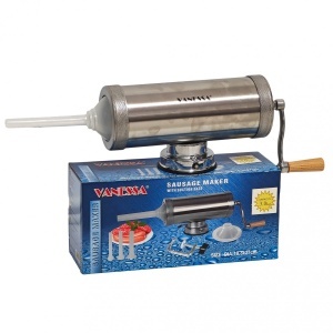 Aparat manual pentru umplut carnati Vanessa, 3 kg - Img 3
