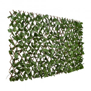 Gard paravan gard viu cu frunze artificiale, extensibil, gradina - terasa
