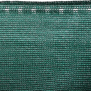 Plasa de umbrire gard, 95%, 1.7 m x 50 m, protectie UV, vant si praf, cu 100 bride
