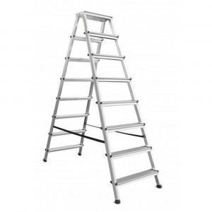 Scara aluminiu dubla folosinta 8+8 trepte
