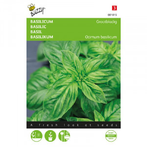 Seminte de busuioc dulce tufa, 1,5 g, Buzzy, Olanda